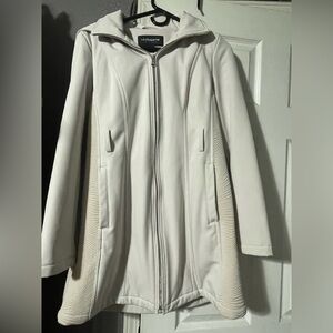Liz Claiborne Cream Trench Coat